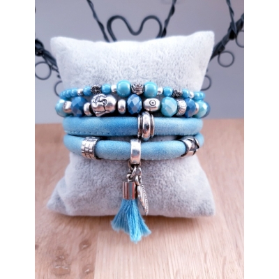 zachtblauwe set zachtblauwe set